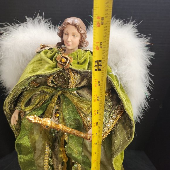 Mark Roberts Angel Of Virtue 20/5,000 With Stand In Box Signed Christmas Angel - Picture 12 of 12